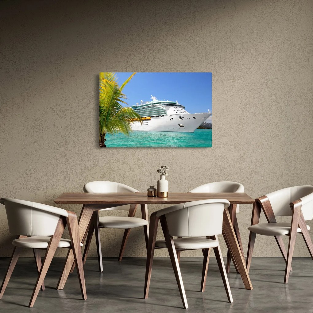 Obraz - Výletná loď (90x60 cm)