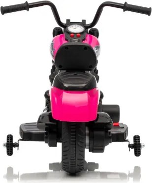 Elektrická motorka STAR ružová