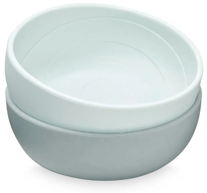Cam Cam ApS Silikónová miska Rainbow Blue Mix – set 2 ks