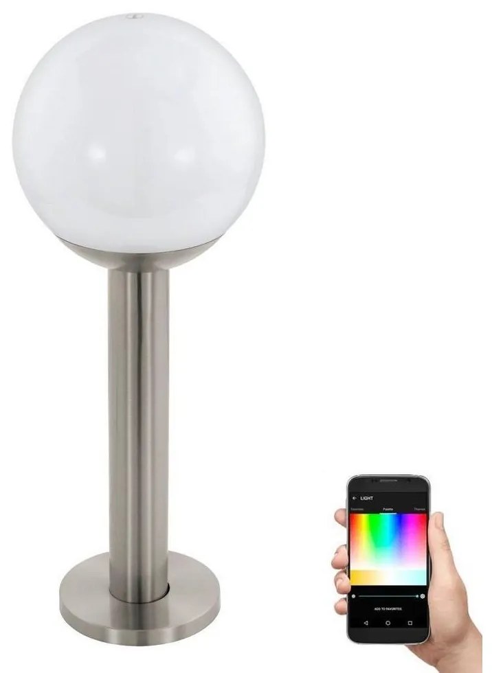 Eglo 900266 - LED RGB Stmievateľná vonkajšia lampa 1xE27/9W/230V 2700-6500K IP44