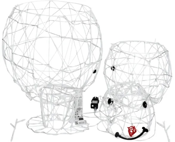 Brilagi- LED vonkajšia vianočná dekorácia LED/3,6W/31/230V 2700K 60cm IP44 snehuliak