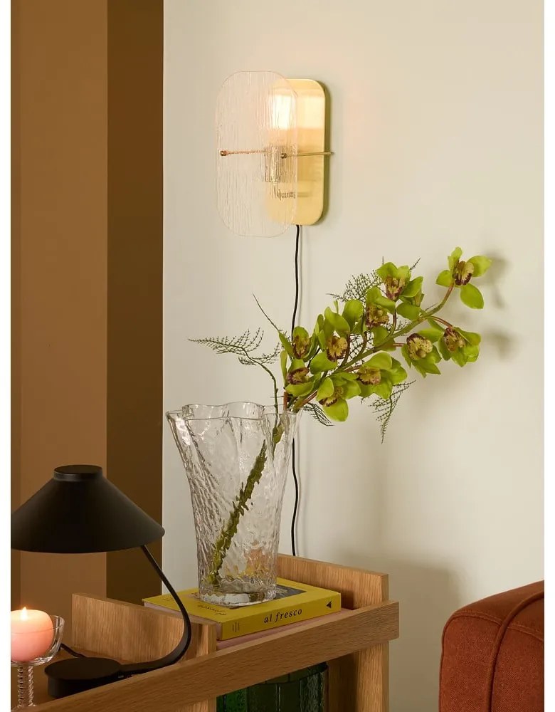 Čierna LED stmievateľná stolová lampa (výška 31 cm) Muri – Hübsch