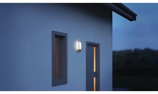 Steinel 069254 - Vonkajšie nástenné svietidlo L 22 1xE27/60W/230V IP44 antracit