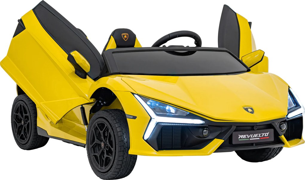 Ramiz Lamborghini Revuelto XL STRONG vozidlo Žltá