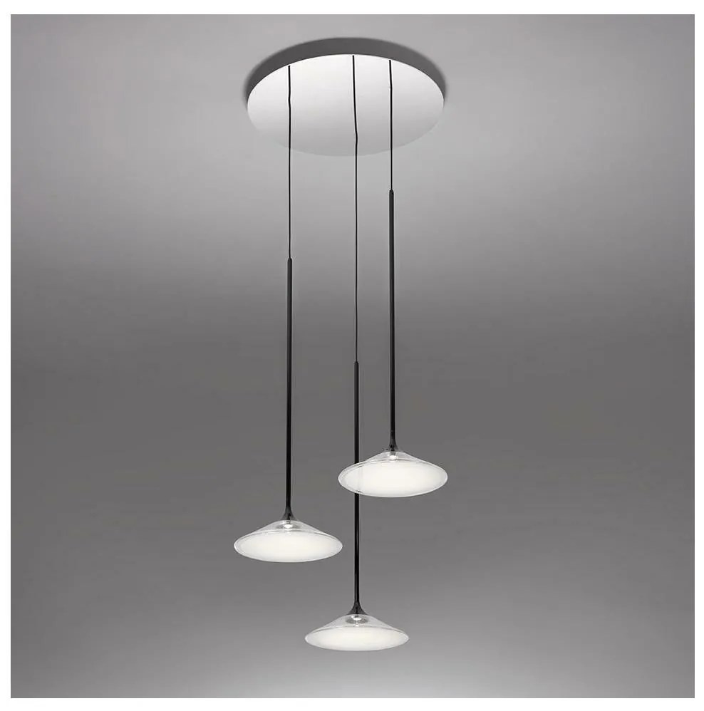 Artemide 0353030A - LED Stm. luster na lanku ORSA CLUSTER LED/22W/230V 3000K