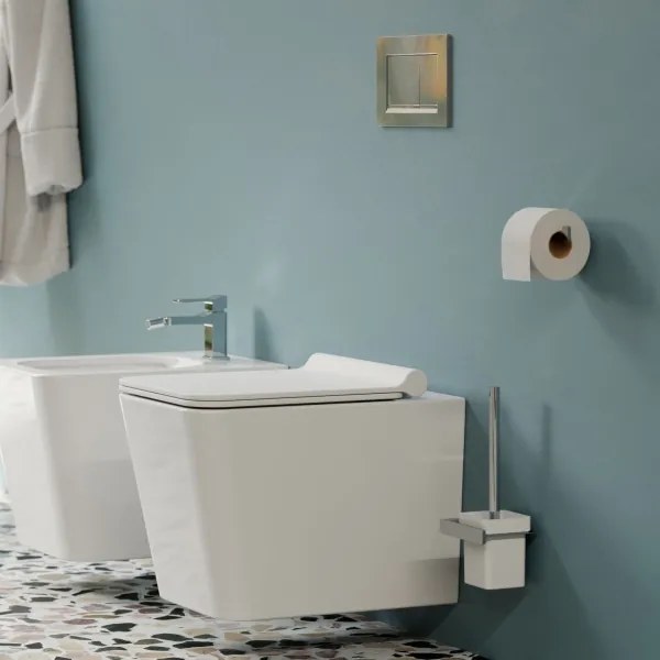 OMNIRES BOSTONDEBP - Záchodová doska SoftClose BOSTON duroplast/lesklá biela