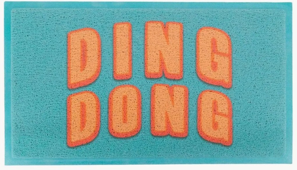 Rohožka do interiéru/exteriéru Ding Dong