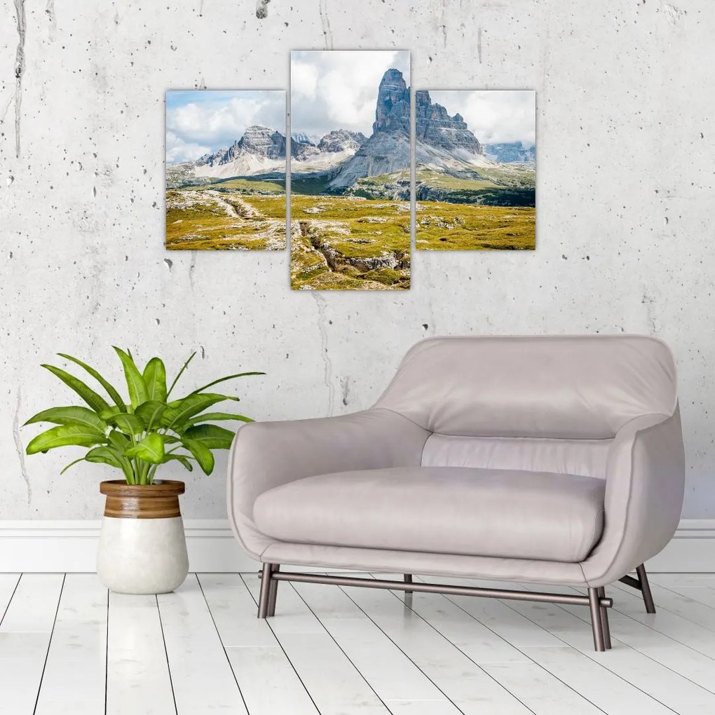 Obraz - Talianske Dolomity (90x60 cm)