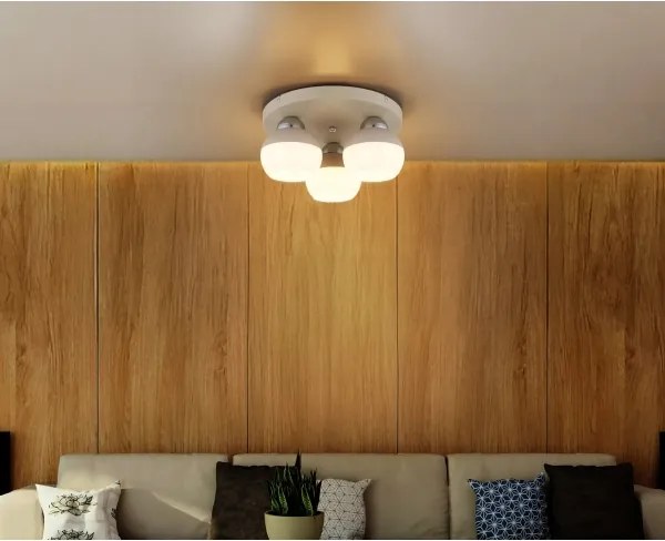 Globo 15999-3D - Stropné svietidlo RAGUSA 3xE27/60W/230V priemer 31,5 cm