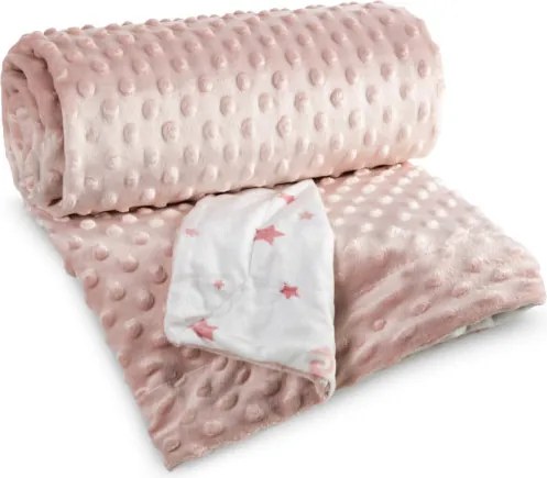 Detská deka Pierre Cardin BABY 5 ružová / krémová