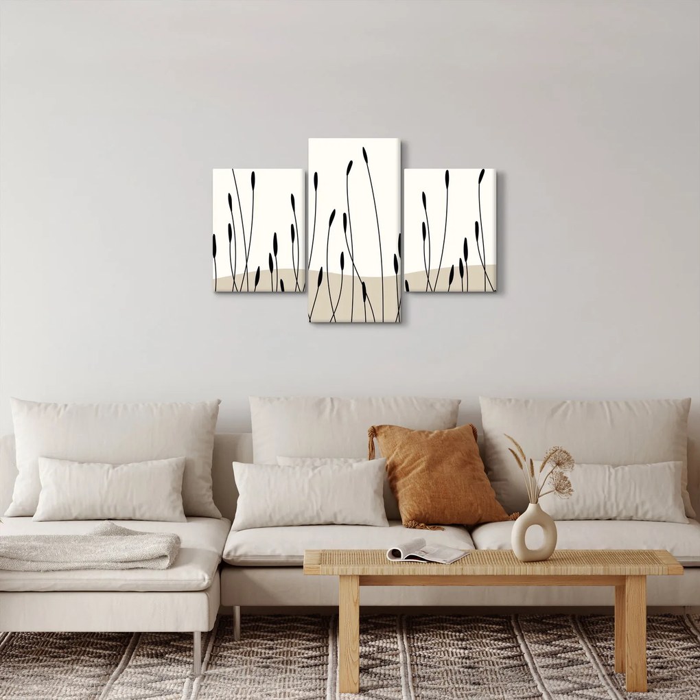 Obraz - Grafická lúka N⁰3 (90x60 cm)