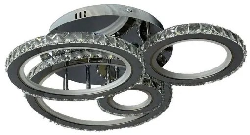 LED Stmievateľný prisadený luster LED/120W/230V 3000-6500K + diaľkové ovládanie