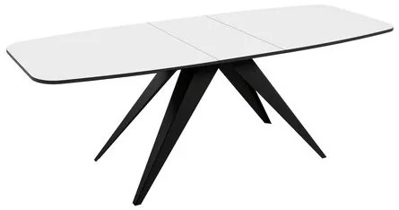Jedálenský stôl Gisuvo 160, Farby: čierna / dub lancelot