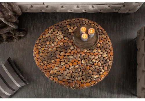 Konferenčný stôl 41434 80x85cm Aluminium Copper  - Komfort-nábytok
