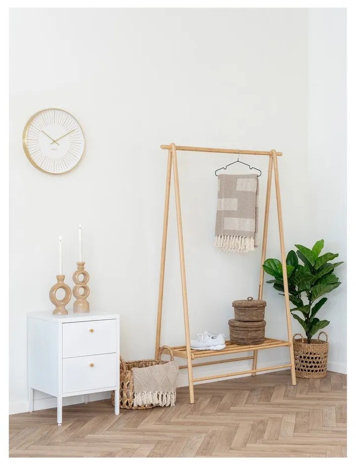 Svetlohnedá deka z recyklovanej bavlny 130x180 cm Adana – House Nordic