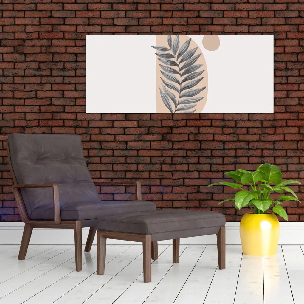 Obraz - Ilustrovaný list N⁰1 (120x50 cm)