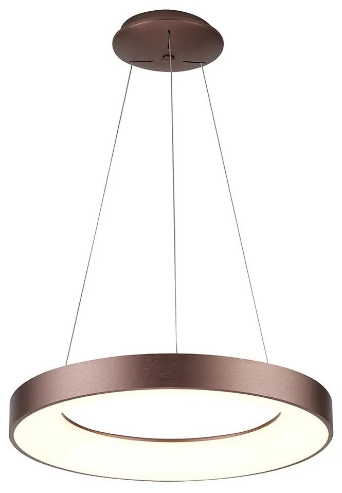 Azzardo AZ4998 - LED Luster na lanku SANTANA LED/30W/230V hnedá