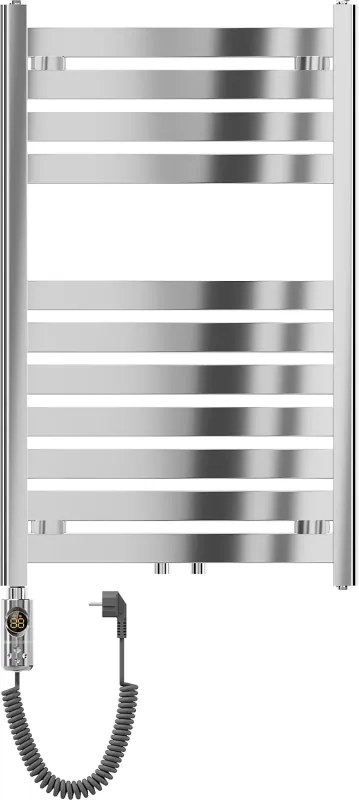 Mexen Uran, elektrické vykurovacie teleso 800x500 mm + vykurovacia tyč 300 W, chrómová, W105-0800-500-2300-01