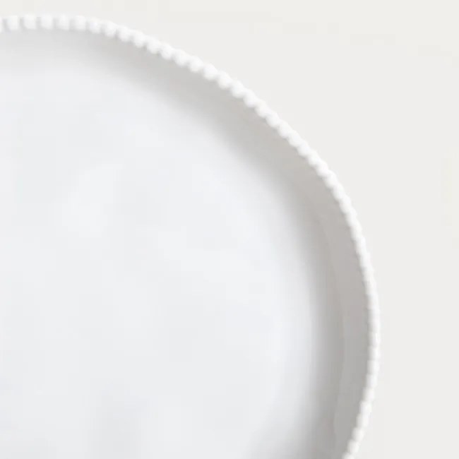 Dezertný tanier PADRA biely 766916