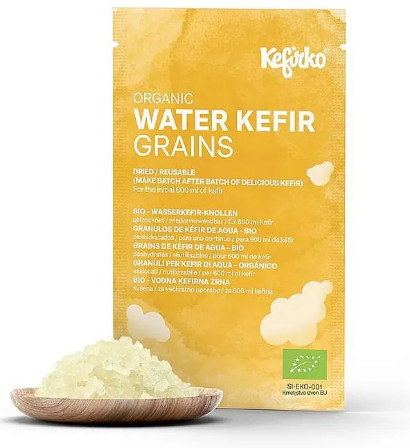 Kefirko zrna na prípravu vodného kefíru