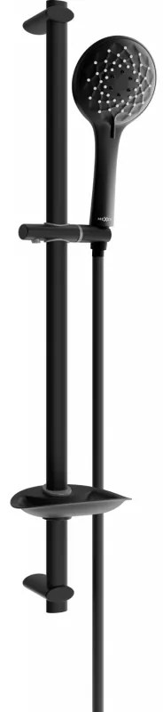 Mexen sprchový set DB74, čierna, 785744584-70