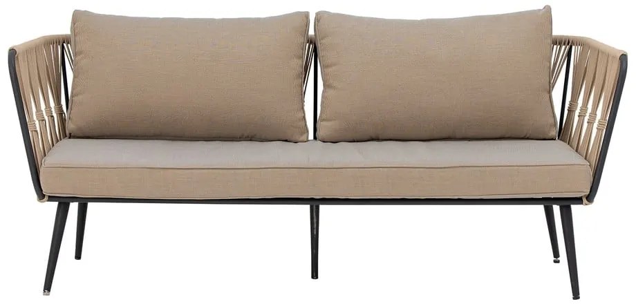 Béžová záhradná pohovka Pavone – Bloomingville