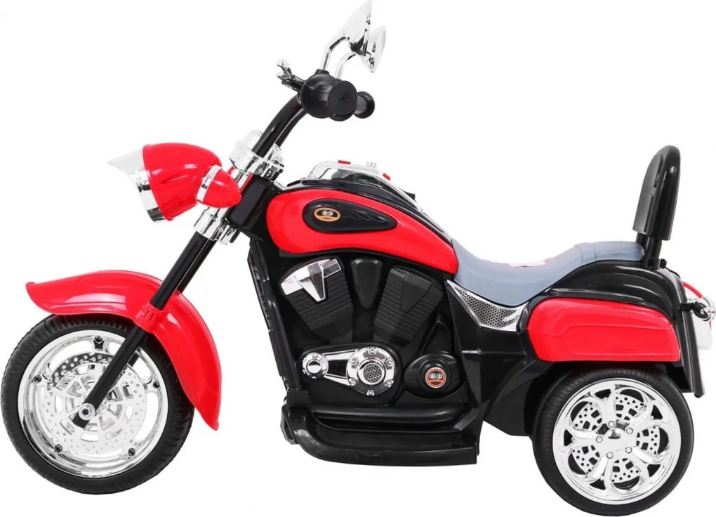 Ramiz Motorka Chopper NightBike červená