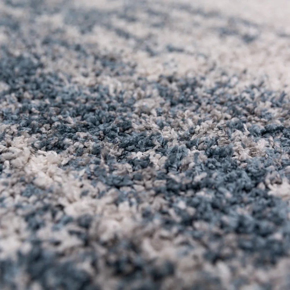 Modrý koberec 200x290 cm Dune Ombre – Flair Rugs