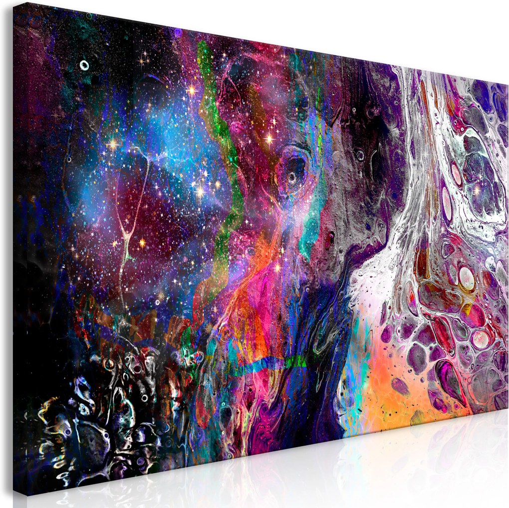 Obraz - Colourful Galaxy (1 Part) Wide 60x30