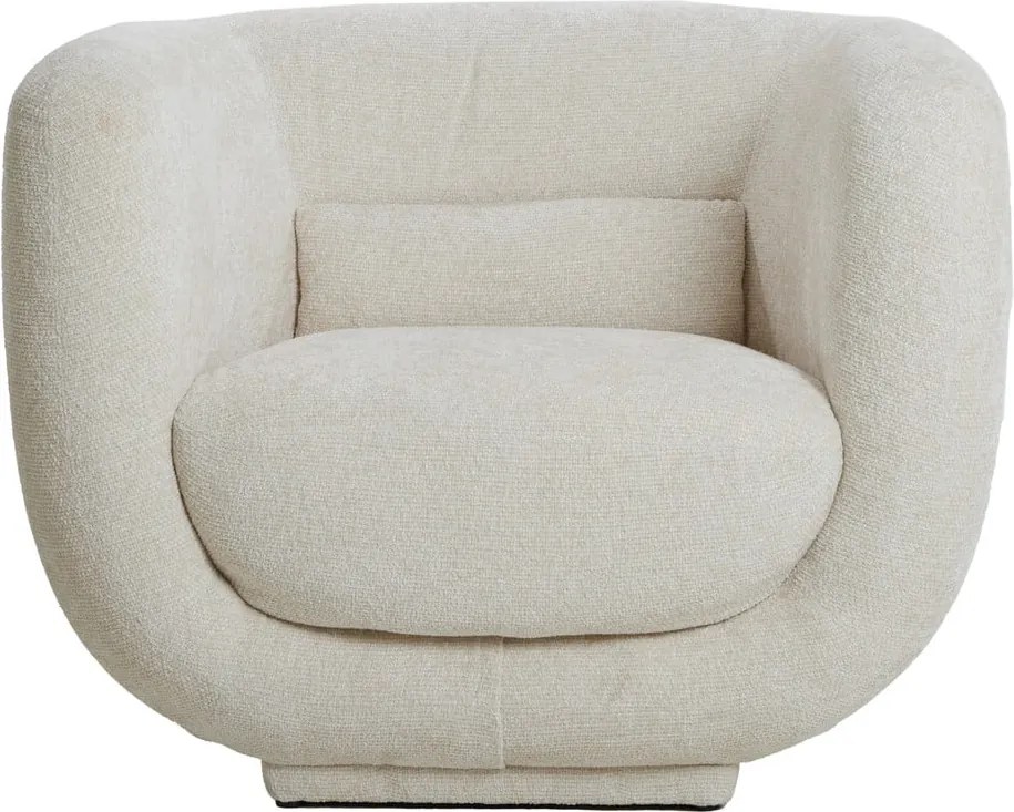 Krémové kreslo Kialy – Light & Living