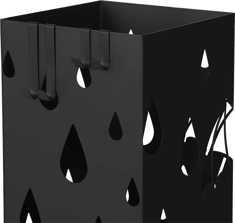 Stojan na dáždniky, čierny