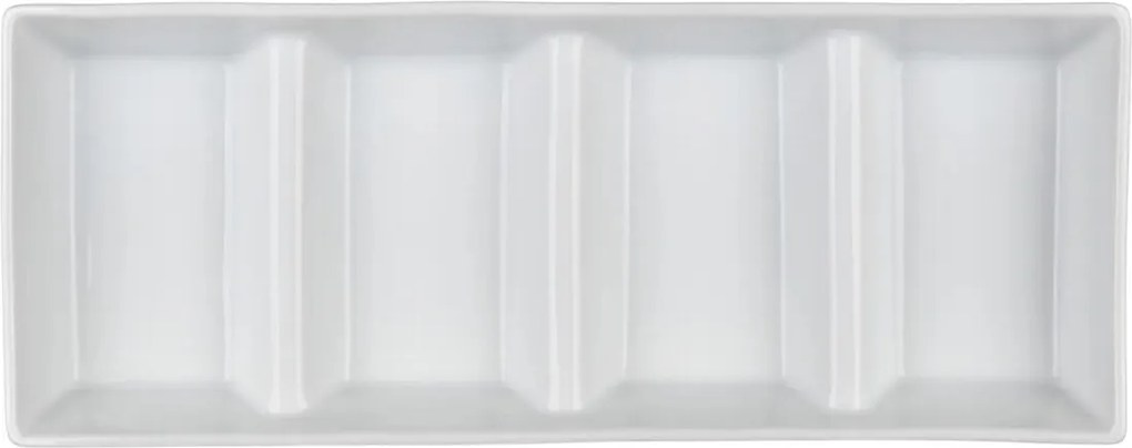 BANQUET Porcelánová servírovacia miska BIANCA 33,7 x 13,7 x 3,6 cm