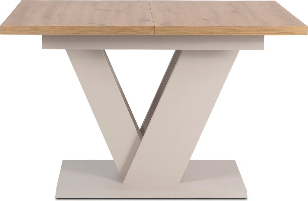 Vintino Jedálenský rozťahovací stôl ARES dub artisan/kašmír 120-160 cm