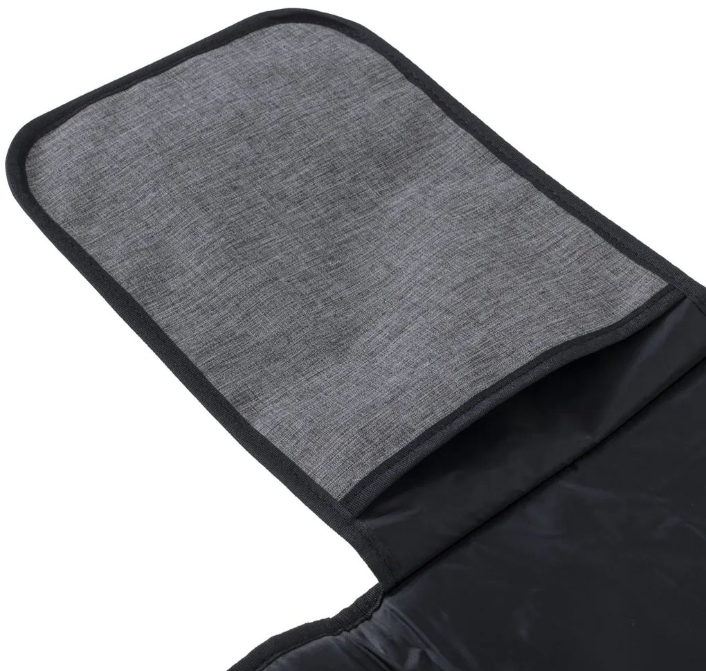 KIK Detská prebaľovacia cestovná podložka konvertibilná prebaľovacia taška sivá