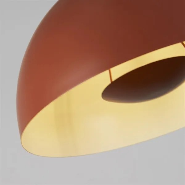 Searchlight 35410OR - Závesné svietidlo na lanku MARS 1xE27/60W/230V pr. 25 cm tehlové