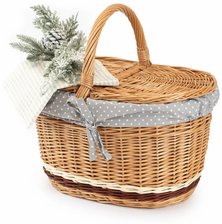 Piknikový košíkš. 42 x hl. 30 x v. 24/40