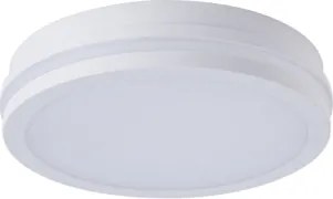 Brilagi - LED vonkajšie svietidlo so senzorom BENE LED/24W/230V pr. 26 cm biela IP54