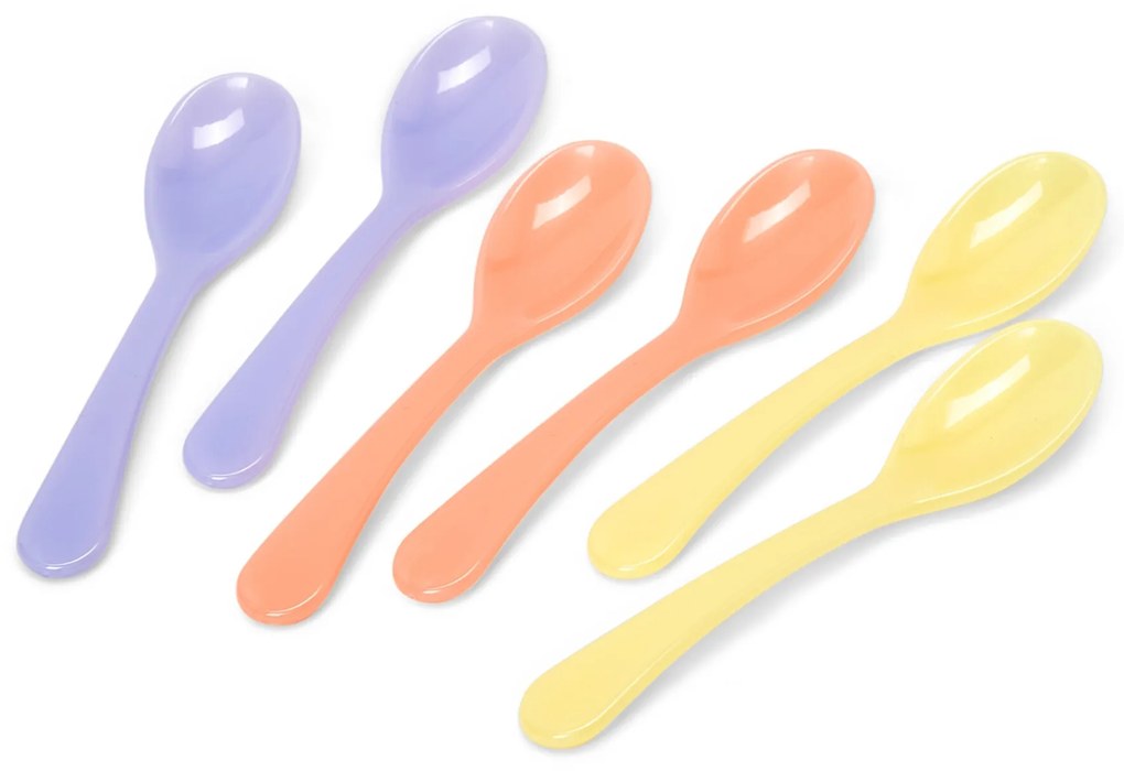 Lyžičky na vajíčka, 6 ks