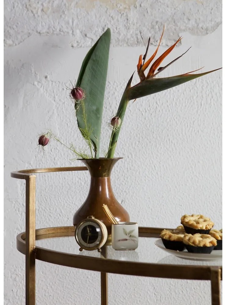 Servírovací stolík na kolieskach 35x67 cm Push – WOOOD