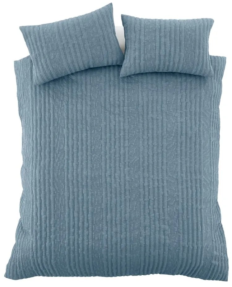 Modré obliečky na dvojlôžko 200x200 cm Tamba Stripe – Pineapple Elephant