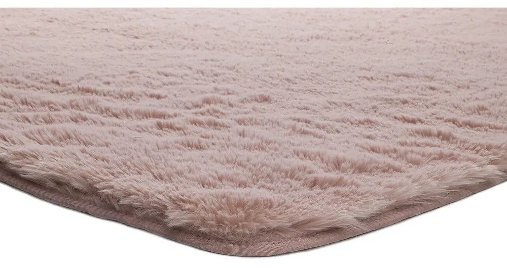 Ružový koberec Universal Alpaca Liso, 60 x 100 cm