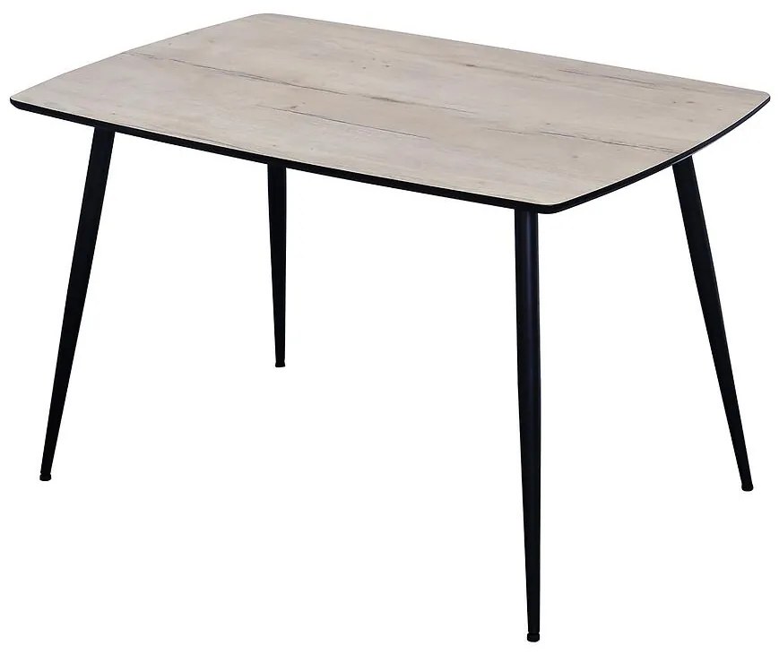 Stôl Pavel 12527 120x80 Dub 8103-2/Čierna