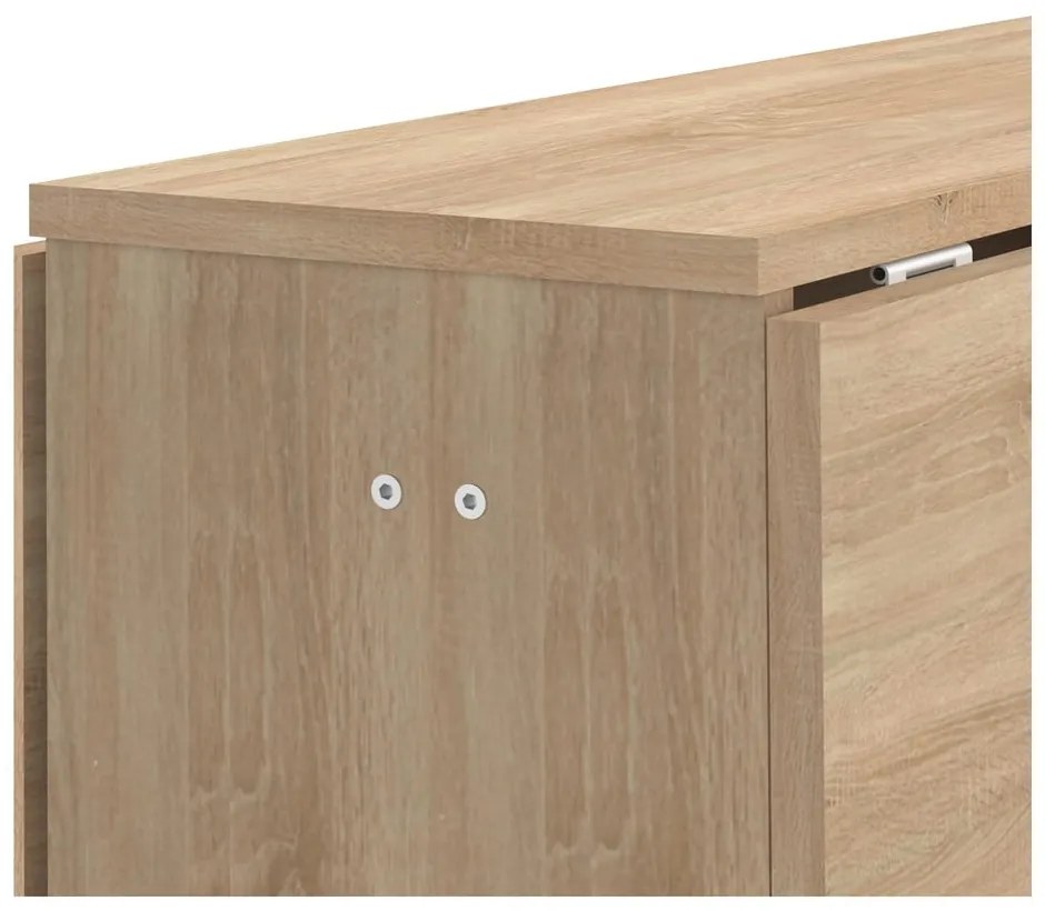 Rozkladací jedálenský stôl v dekore duba 76x28 cm Papillon – TemaHome
