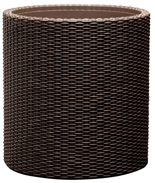 Keter kvetináč CYLINDER - S - hnedý
