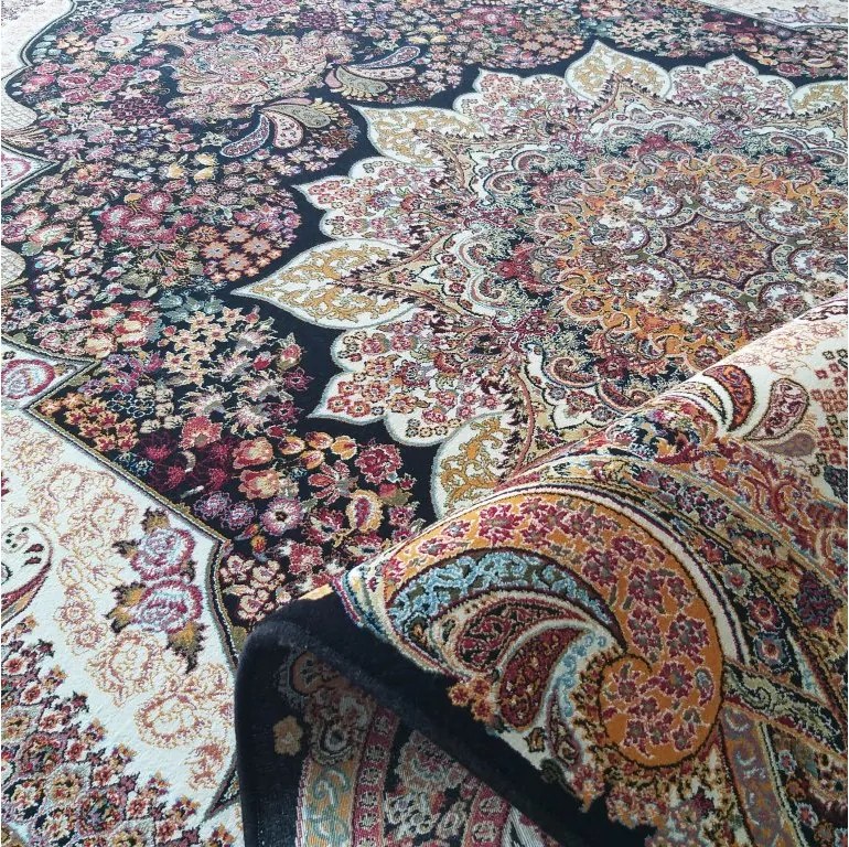 DY Prémiový koberec s exkluzívnym vzorom Pers 10 - modrá Rozmer: 200x300 cm