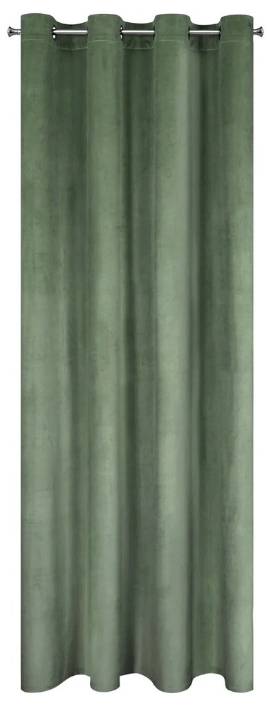 ZATEMŇOVACÍ ZÁVES NA KRÚŽKOCH MELANIE 140X250 CM TMAVOMÄTOVÁ