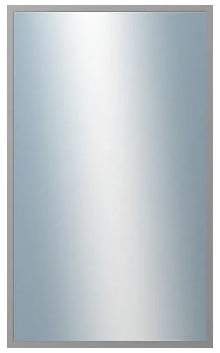 DANTIK - Zrkadlo v rámu, rozmer s rámom 60x100 cm z lišty KASSETTE svetlo šedá (3077)
