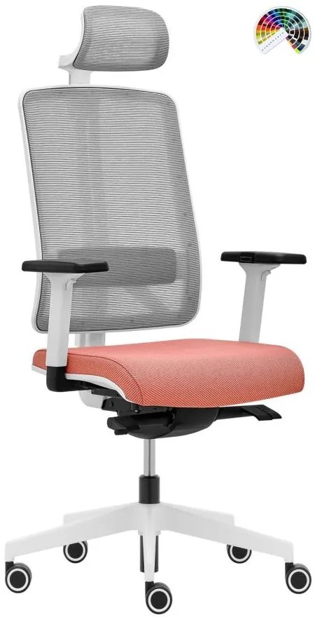 RIM Kancelárska stolička FLEXi FX 1104 čalúnenie PRINCE koža