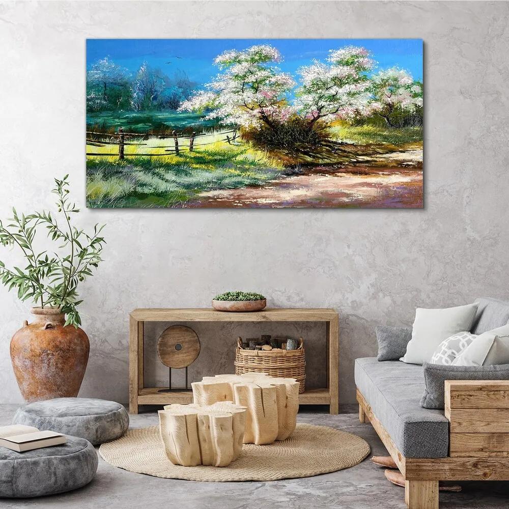 Obraz Canvas Stromy kvety príroda