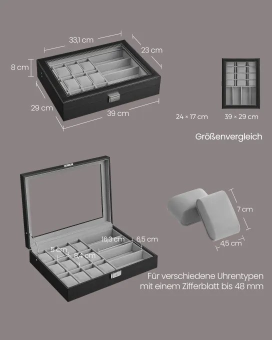 Box na hodinky JWB112G01